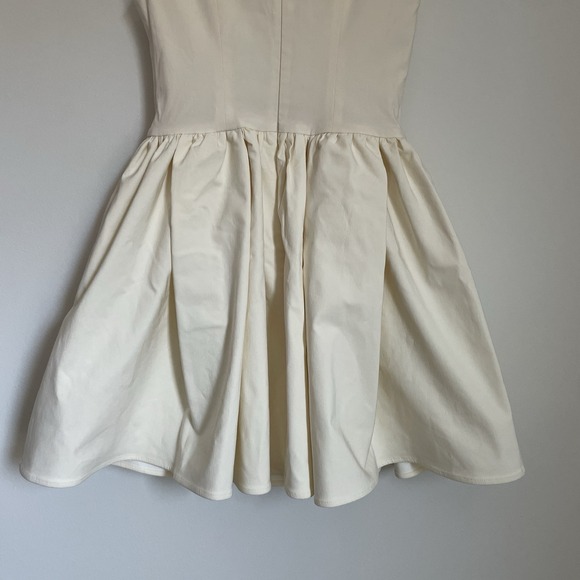 LPA Giovanna Mini Dress Ivory NWT Small Corset Bridal Shower Coquette Old Money - Picture 11 of 15